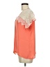 Unbranded Orange Short Sleeve Blouse Size M - photo 5