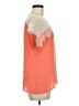 Unbranded Orange Short Sleeve Blouse Size M - photo 4