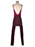 Assorted Brands Color Block Burgundy Jumpsuit Size M - photo 2