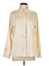 A New Day 100% Recycled Polyester Color Block Ivory Long Sleeve Blouse Size L - photo 1