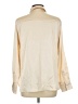 A New Day 100% Recycled Polyester Color Block Ivory Long Sleeve Blouse Size L - photo 2