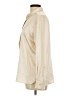 A New Day 100% Recycled Polyester Color Block Ivory Long Sleeve Blouse Size L - photo 5