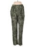 Stella McCartney Animal Print Green Casual Pants Size EU (IT) 40 / US 4 - photo 1