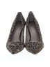 Ann Taylor Animal Print Brown Tan Heels Size 7 1/2 - photo 2
