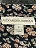 Alexander Jordan 100% Rayon Floral Black Long Sleeve Blouse Size L - photo 7
