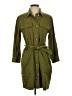 Free Assembly 100% Cotton Green Trenchcoat Size S - photo 1