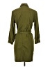 Free Assembly 100% Cotton Green Trenchcoat Size S - photo 2