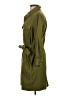 Free Assembly 100% Cotton Green Trenchcoat Size S - photo 5