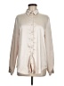 Princess Polly 100% Polyester Ivory Long Sleeve Blouse Size 6 - photo 1