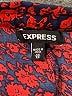 Express 100% Polyester Red 3/4 Sleeve Blouse Size XS - photo 7