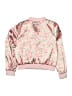 H&M 100% Polyester Floral Pink Jacket Size 8 - 10 - photo 2