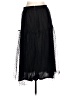 H&M 100% Polyester Polka Dots Black Formal Skirt Size 10 - photo 2