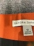 Sandra Darren Graphic Black Cocktail Dress Size 12 - photo 7