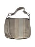 ALLSAINTS 100% Leather Stripes Gray Leather Satchel One size - photo 1
