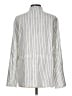 Sanctuary Stripes Silver Long Sleeve Blouse Size L - photo 2