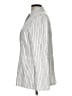 Sanctuary Stripes Silver Long Sleeve Blouse Size L - photo 5