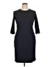 J. McLaughlin Solid Black Cocktail Dress Size XL - photo 1