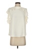 Amanda Uprichard 100% Polyester Ivory Sleeveless Blouse Size S - photo 1
