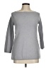 Tory Burch 100% Merino Wool Gray Wool Pullover Sweater Size M - photo 1