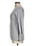 Tory Burch 100% Merino Wool Gray Wool Pullover Sweater Size M - photo 5