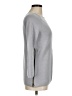 Tory Burch 100% Merino Wool Gray Wool Pullover Sweater Size M - photo 4