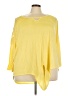 New York Laundry 100% Polyester Yellow 3/4 Sleeve Top Size 3X - photo 1