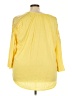 New York Laundry 100% Polyester Yellow 3/4 Sleeve Top Size 3X - photo 2