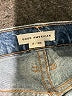 Good American Hearts Blue Denim Shorts Size 2 - photo 3