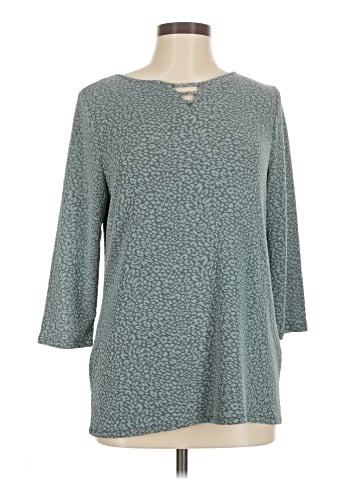 Easywear by Chico's 3/4 Sleeve T-Shirt (view 1)