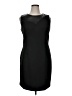 DKNY Solid Black Cocktail Dress Size 14 - photo 1
