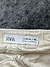 Zara Solid Ivory Khakis Size 13 - 14 - photo 3