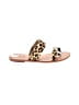 ABLE Local + Global Animal Print Tan Sandals Size 8 - photo 1