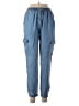 Love Tree 100% Tencel Blue Cargo Pants Size S - photo 1