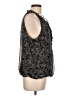 Max Studio 100% Polyester Black Sleeveless Blouse Size L - photo 4