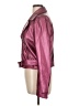 Bebe 100% Polyurethane Burgundy Jacket Size L - photo 5