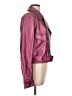 Bebe 100% Polyurethane Burgundy Jacket Size L - photo 4