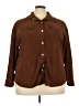 Unbranded 100% Polyester Brown Long Sleeve Blouse Size 3X - photo 1