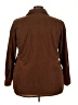 Unbranded 100% Polyester Brown Long Sleeve Blouse Size 3X - photo 2