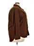 Unbranded 100% Polyester Brown Long Sleeve Blouse Size 3X - photo 4