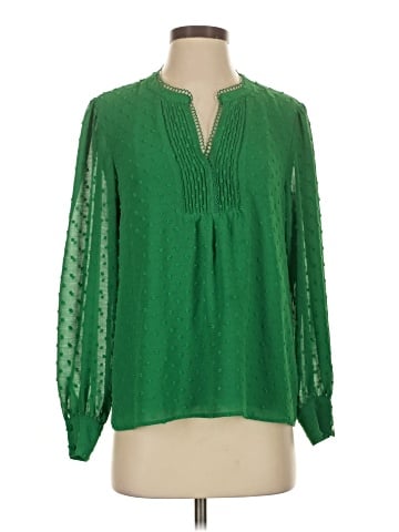 CeCe Long Sleeve Blouse (view 1)