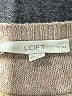 Ann Taylor LOFT Metallic Gold Pullover Sweater Size XXS - photo 7