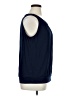 Ann Taylor LOFT Outlet Blue Sleeveless Blouse Size XL - photo 4