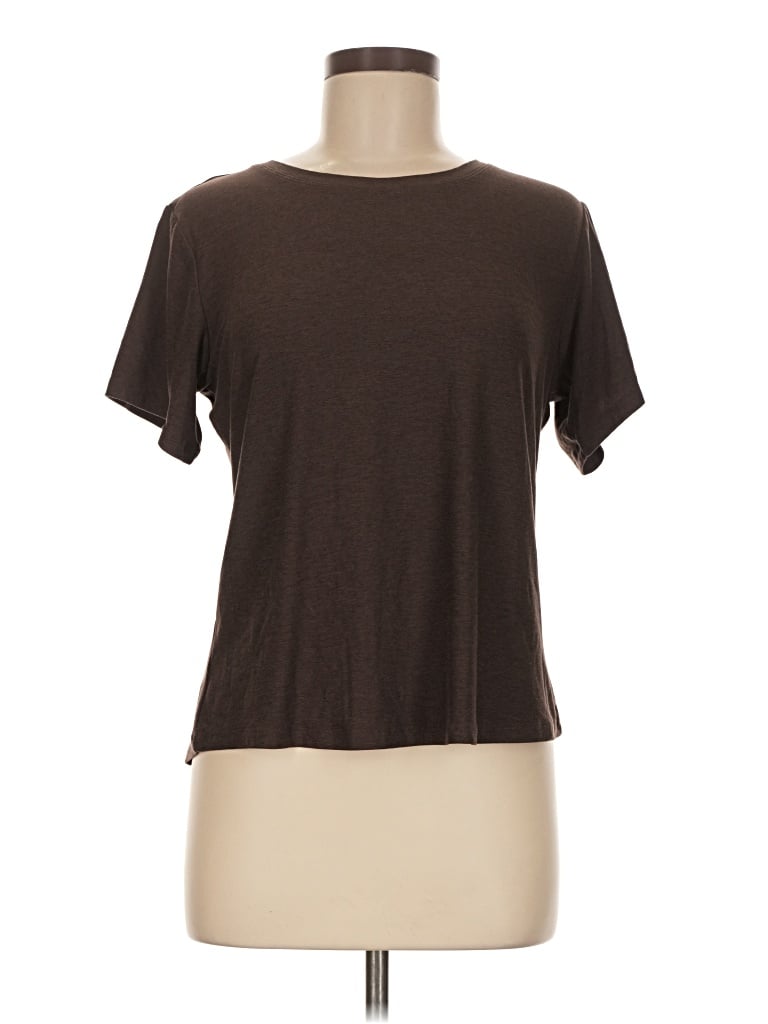 Pre-owned Jockey Short Sleeve T-shirt In Brown