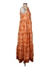 Hermoza Paisley Orange Casual Dress Size XS - photo 4