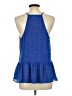 Asher 100% Polyester Blue Tank Top Size L - photo 2