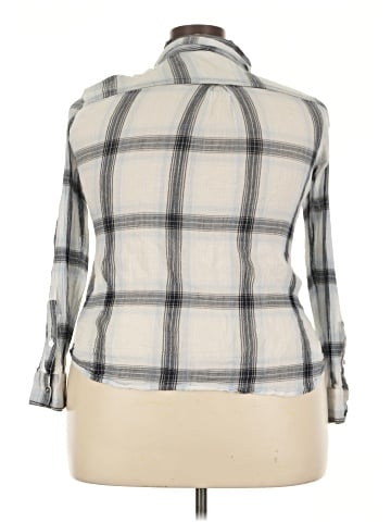 Calvin Klein Long Sleeve Button-Down Shirt (view 2)