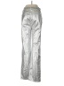 Ann Taylor LOFT Metallic Silver Casual Pants Size 28 waist (tall) - photo 2