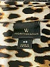 Worthington 100% Polyester Animal Print Brown Long Sleeve Blouse Size XS - photo 7