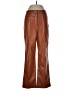 ASOS Design 100% Polyurethane Brown Casual Pants Size 10 - photo 1