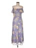 Lush 100% Polyester Purple Casual Dress Size M - photo 1
